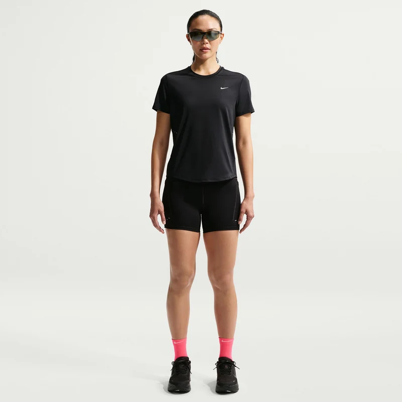 Swift Laufshirt Damen - schwarz, silber