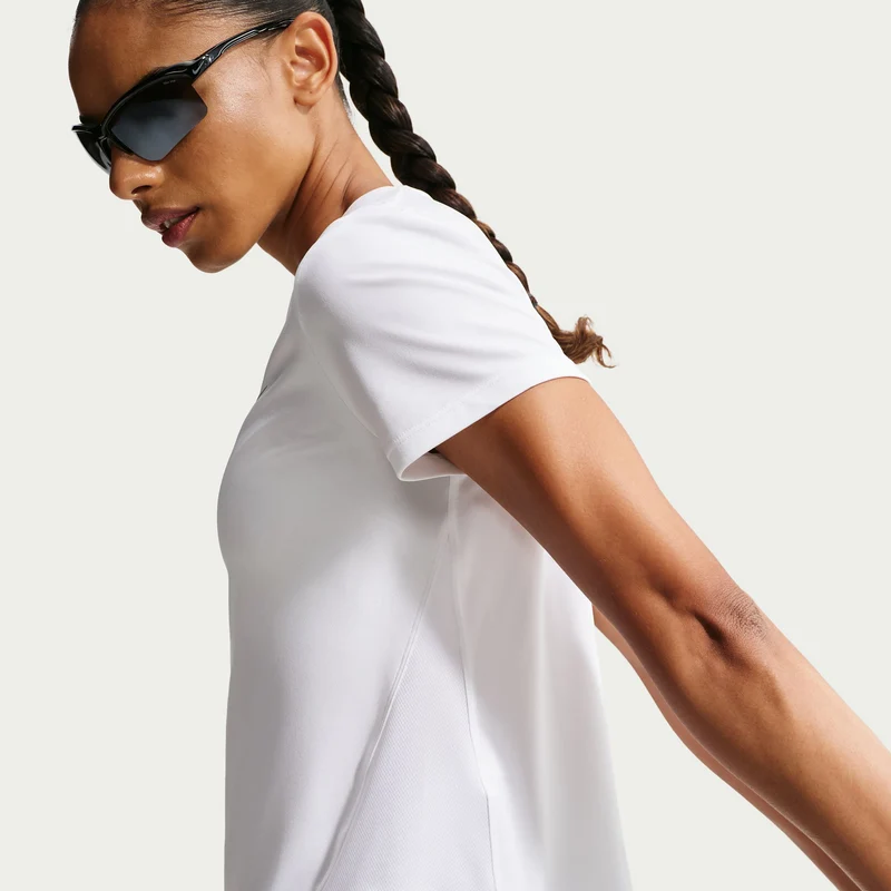 Tempo Laufshirt Damen - weiß, silber