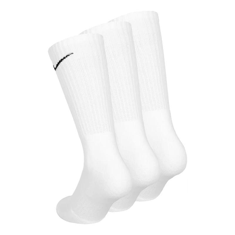 Everyday Cushioned Tennissocken 3er Pack Unisex - weiß, schwarz