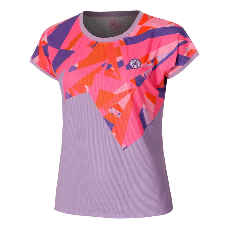 Spike T-Shirt Damen-Dunkelblau,Mehrfarbig