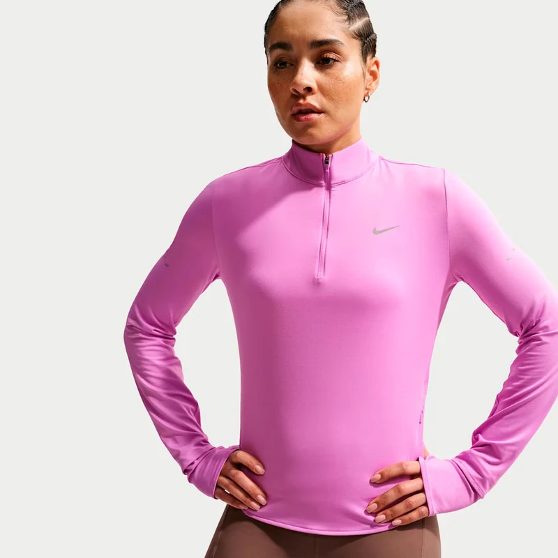 Swift Laufshirt Damen - pink, silber