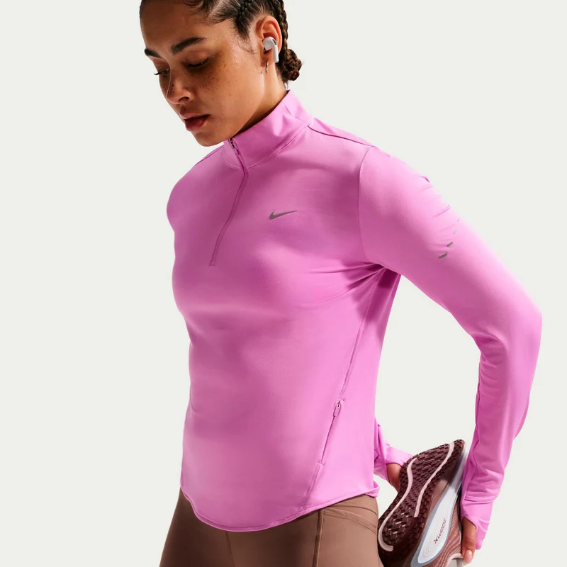 Swift Laufshirt Damen - pink, silber