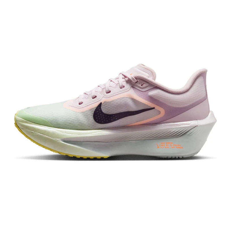 Zoom Fly 6 Wettkampfschuh Damen - lila, grün