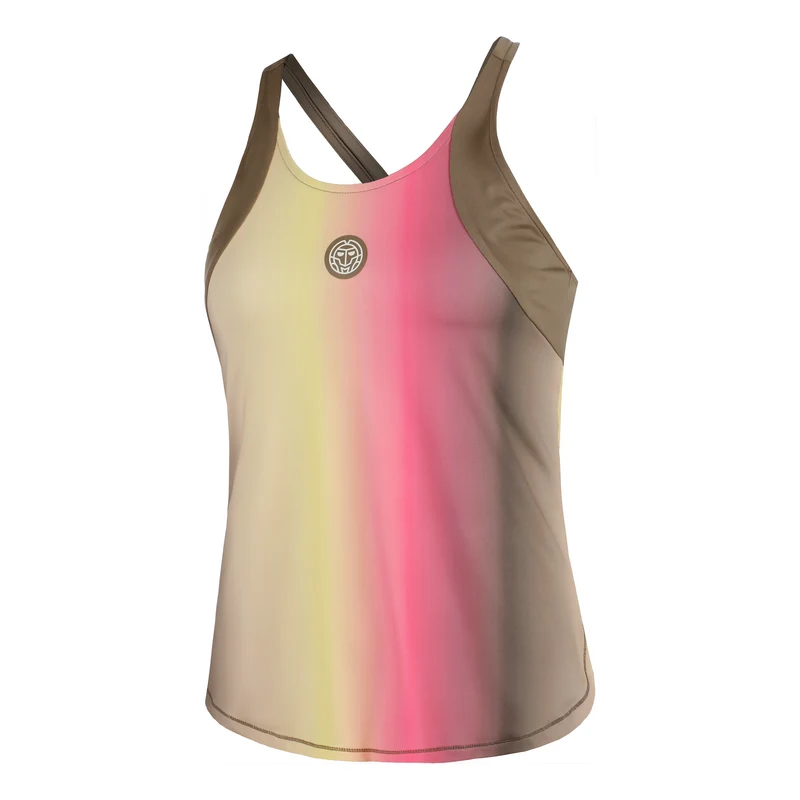 Spectrum Tank-Top Damen-Braun,Gelb