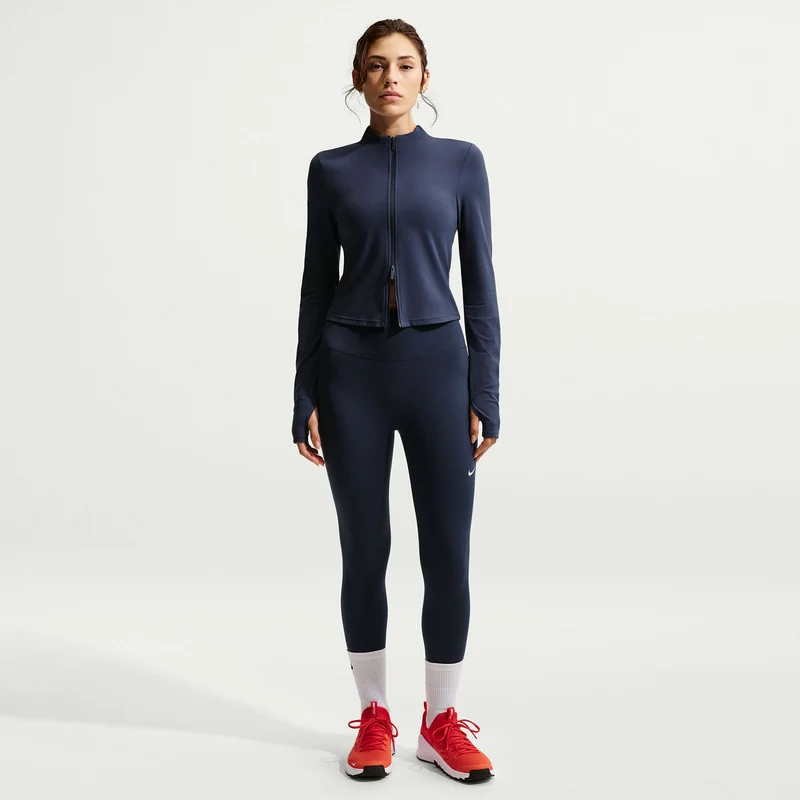 Dri-Fit One High Rise 7/8 Tight Damen - dunkelblau