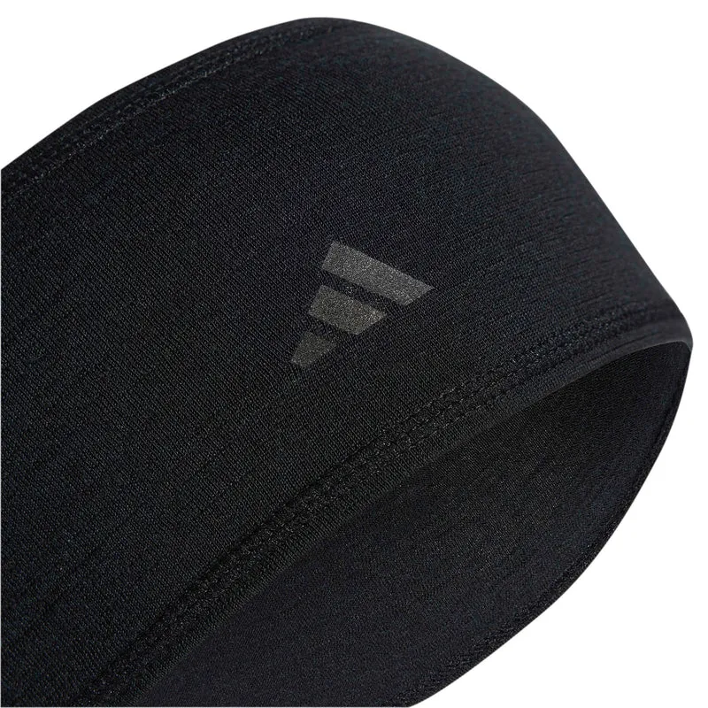 Run Merino Stirnband Unisex - schwarz