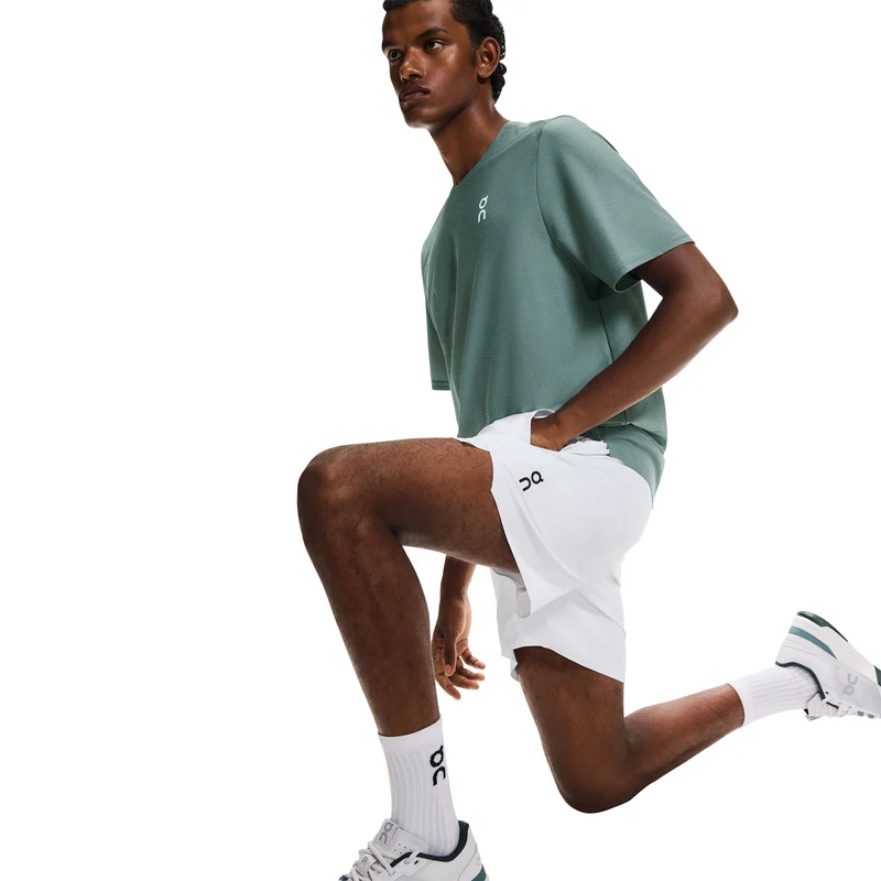 5in Court Shorts Herren - weiß