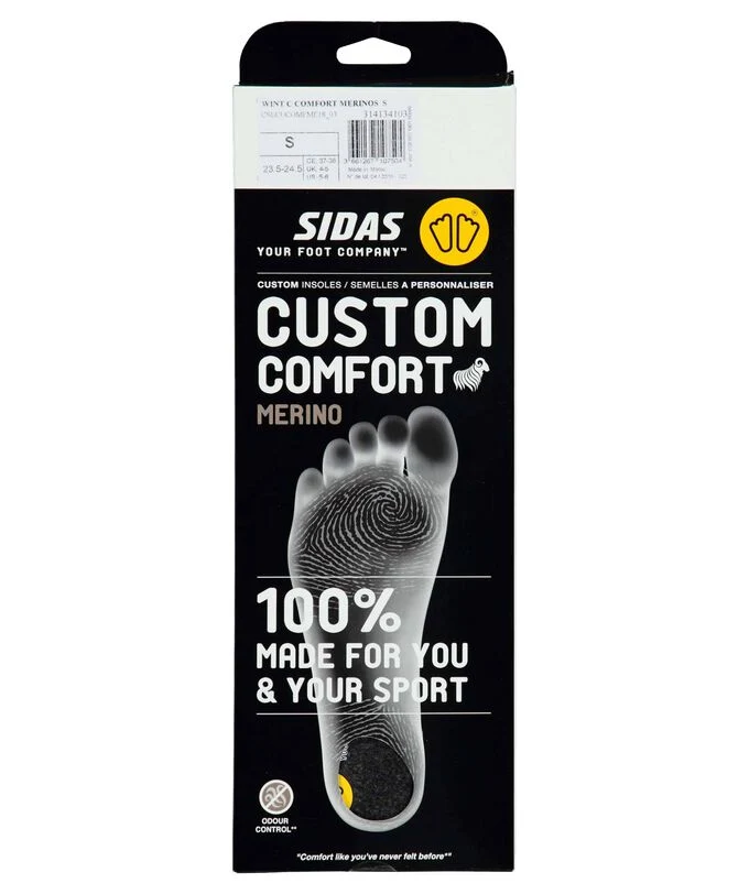 SIDAS Custom Comfort Merino Einlegesohle für optimalen Komfort