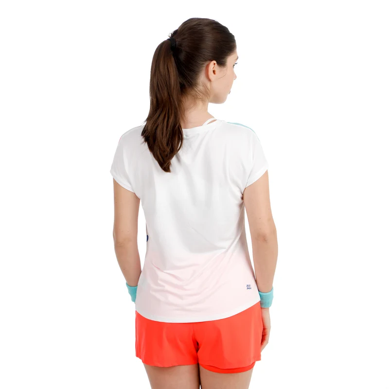 Hey Laguna T-Shirt Damen-weiß, mehrfarbig