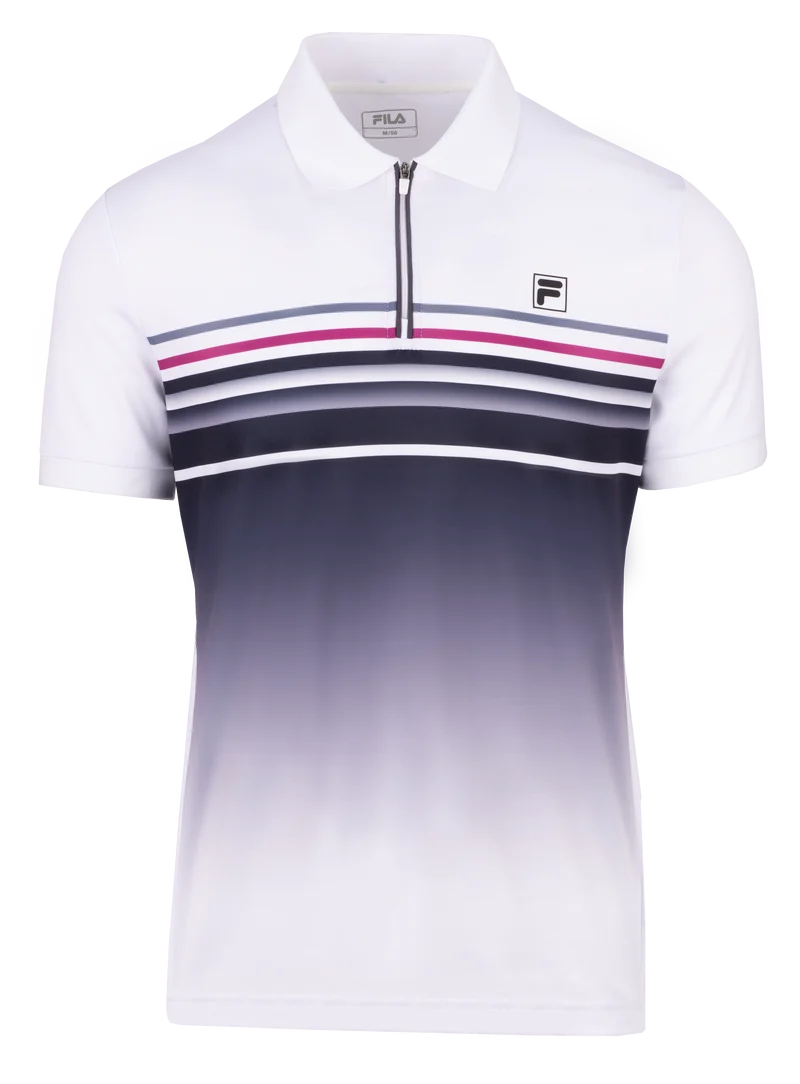 FILA Polo Diego – Klassisches Sportshirt aus recyceltem Polyester