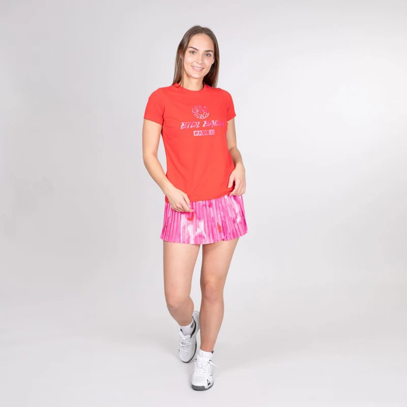 Shenzi Lifestyle T-Shirt Damen-Rot