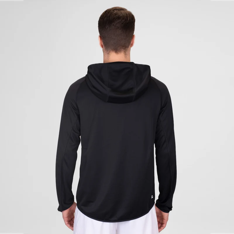 Crew Hood Trainingsjacke Herren-Schwarz
