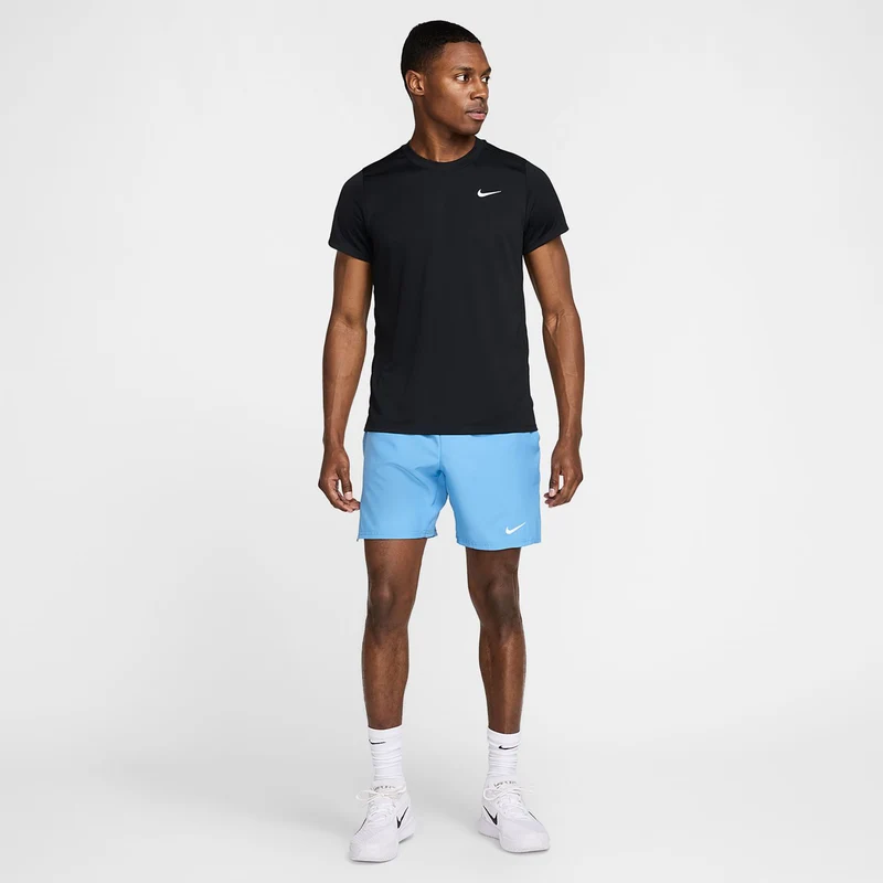 Court Dry Victory T-Shirt Herren-Schwarz,Weiß