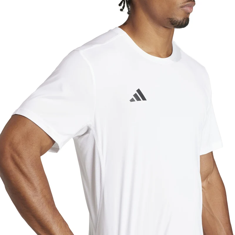 Adizero Essentials Laufshirt Herren-Weiß