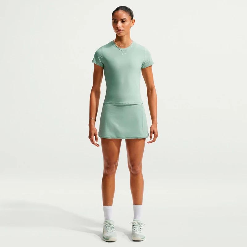 Dri-Fit Victory T-Shirt Damen - graugrün, weiß