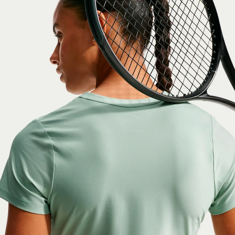 Dri-Fit Victory T-Shirt Damen - graugrün, weiß