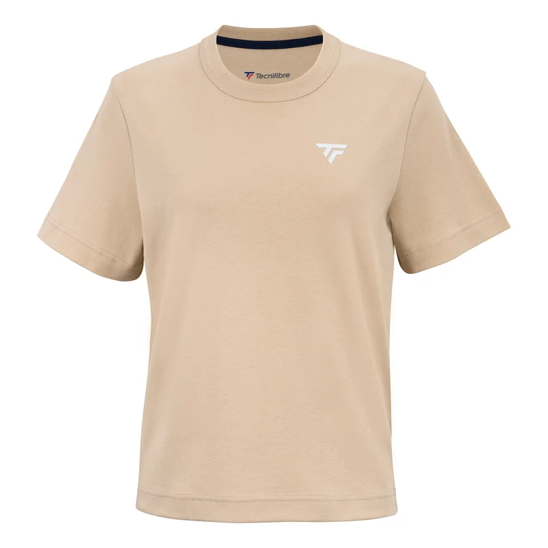 Graphic T-Shirt Damen-sand
