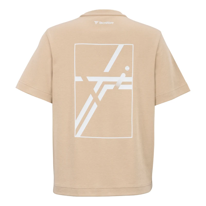 Graphic T-Shirt Damen-sand