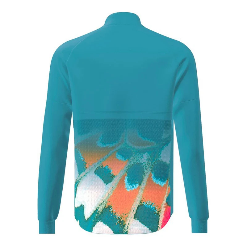 Melbourne 2025 Printed Trainingsjacke Herren-Petrol
