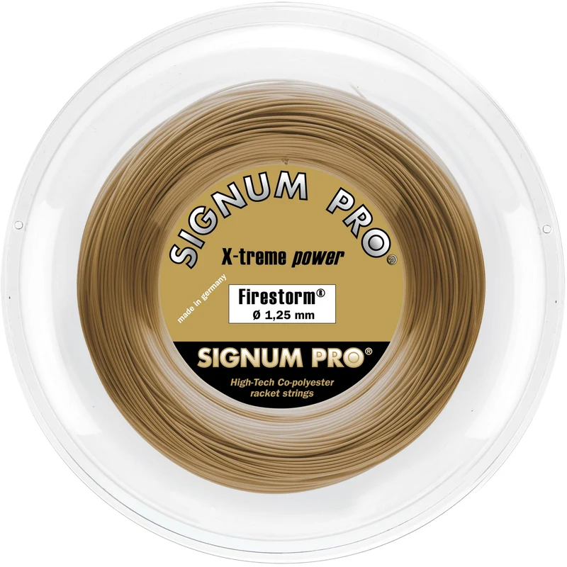 Firestorm Metallic Saitenrolle 100m-Gold