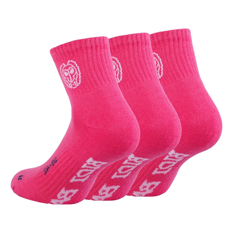 Anchor Ankle Move Tennissocken 3er Pack-Pink