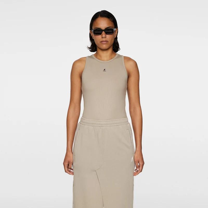 Kangol Sofie Tank-Top Damen-Beige