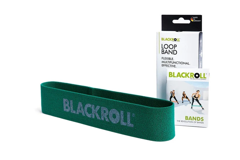 BLACKROLL LOOP BAND Green – 32 cm Fitnessband mittlerer Widerstand
