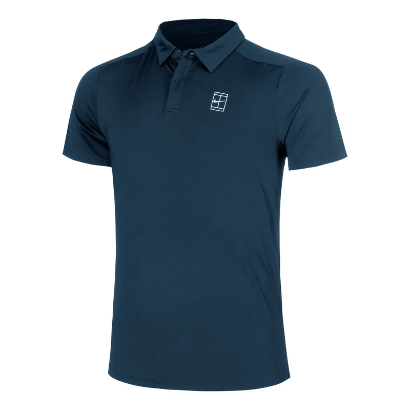 Court Dri-Fit Advantage Polo Herren-Dunkelblau,Weiß