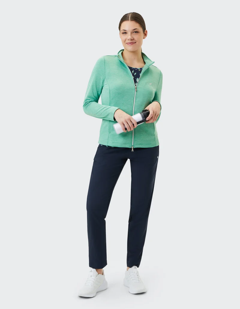 JOY PEGGY Damen-Trainingsjacke mit Zwei-Wege-Reißverschluss