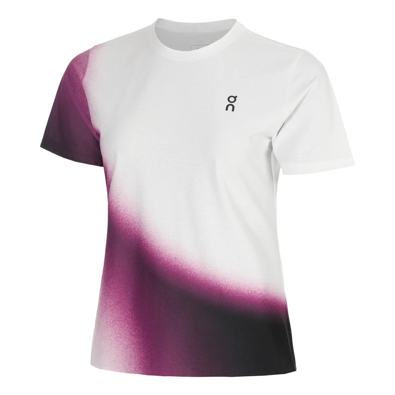 Court- Swing T-Shirt Damen - weiß, berry