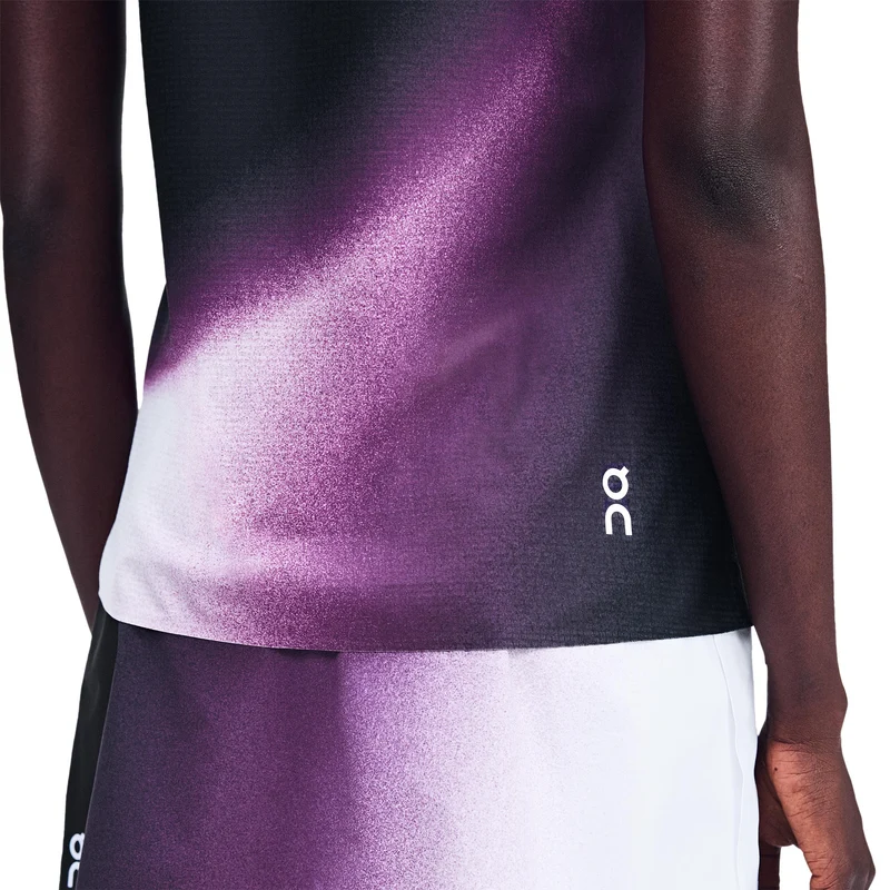 Court Swing Tank-Top Damen - schwarz, berry