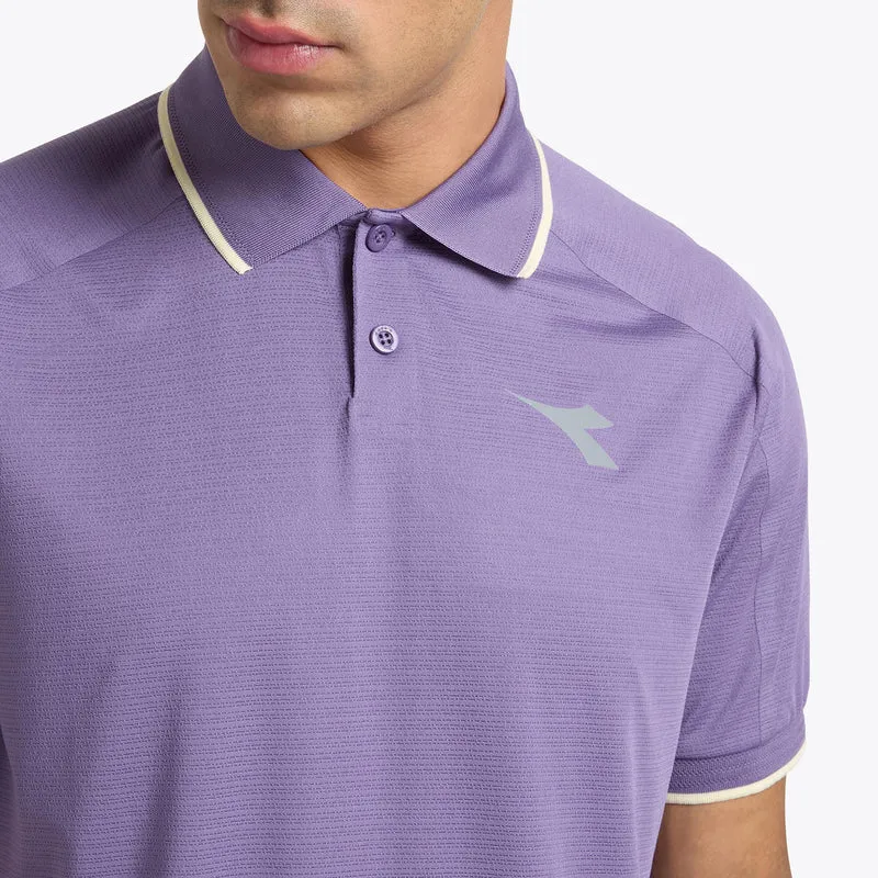 Fibrazero Polo Herren - violett