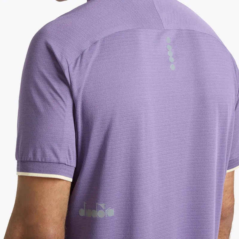 Fibrazero Polo Herren - violett