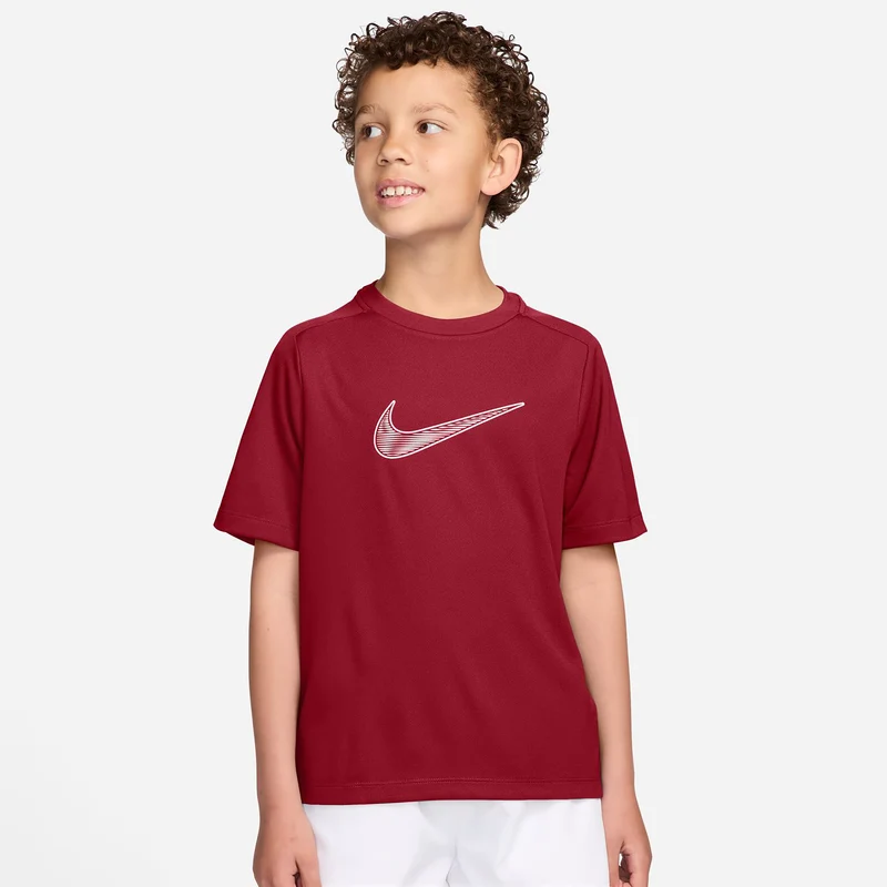 Dri-Fit Multi T-Shirt Kinder - rot