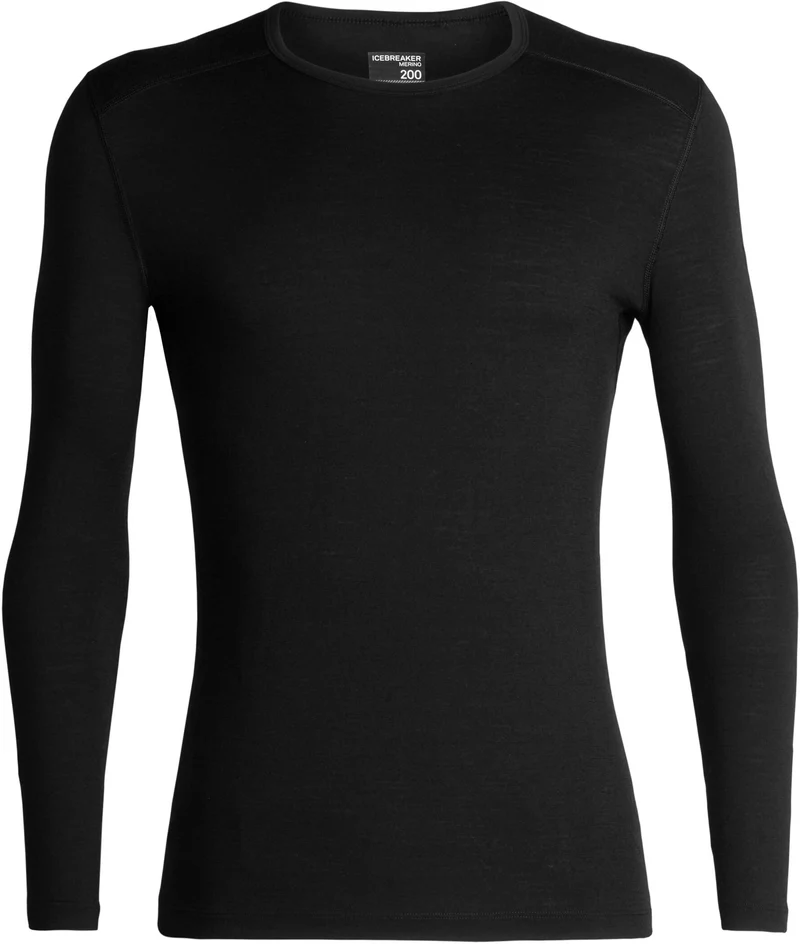 ICEBREAKER Herren Funktionsshirt 200 Oasis LS Crewe Merinowolle