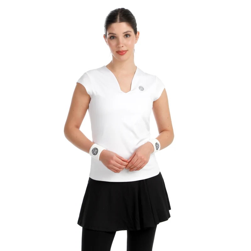 Crew 2.0 V-Neck T-Shirt Damen-weiß