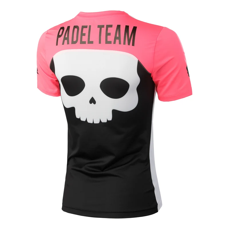 Tech Team T-Shirt Damen-Weiß,Pink