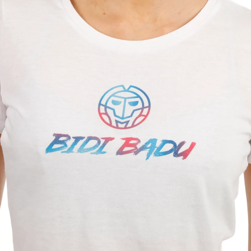 Logo Chill T-Shirt Damen-weiß