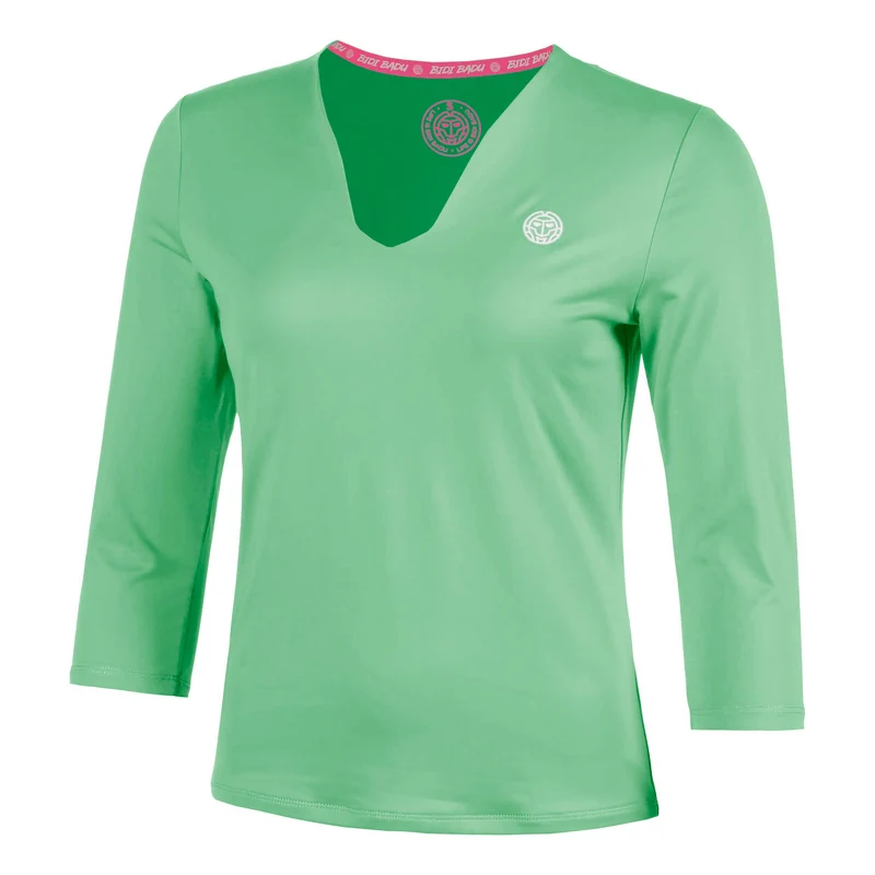 Crew 2.0 V-Neck Longsleeve Damen-grün