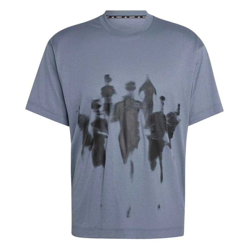 adi365 Laufshirt Unisex - blaugrau