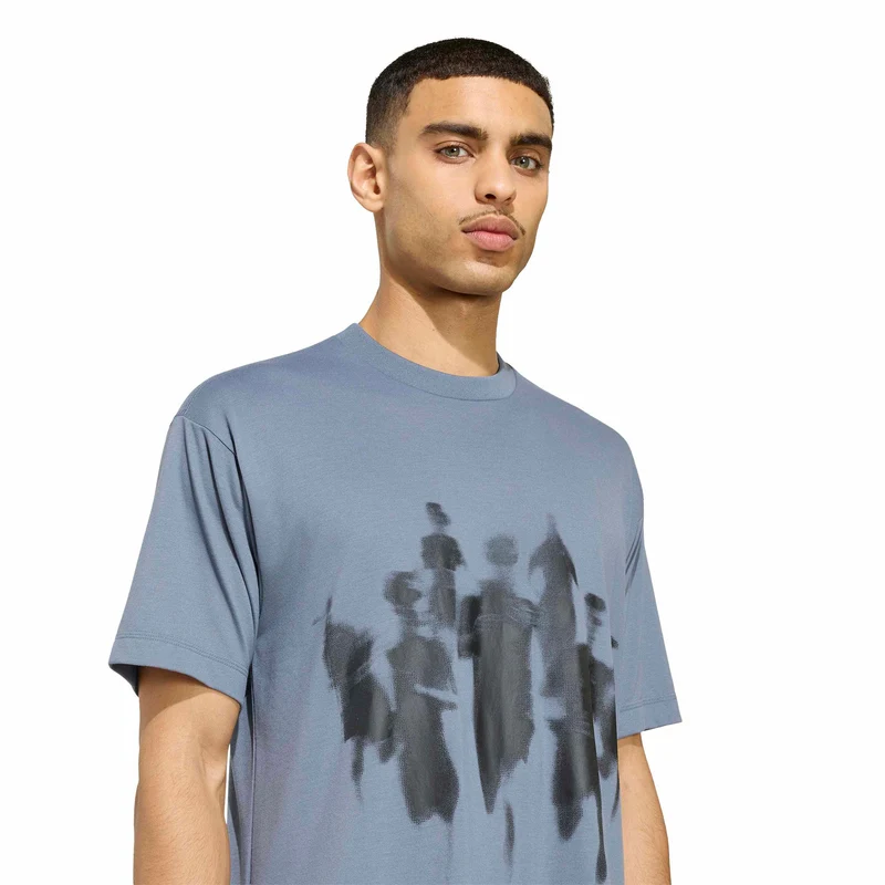 adi365 Laufshirt Unisex - blaugrau