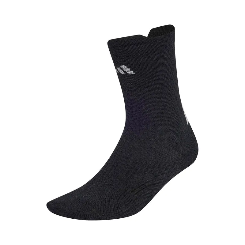 Run Reflective Crew Laufsocken Unisex - schwarz