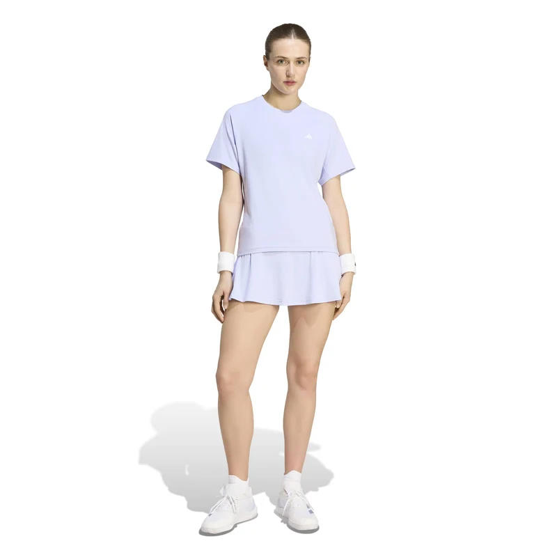 Club Plain T-Shirt Damen - flieder