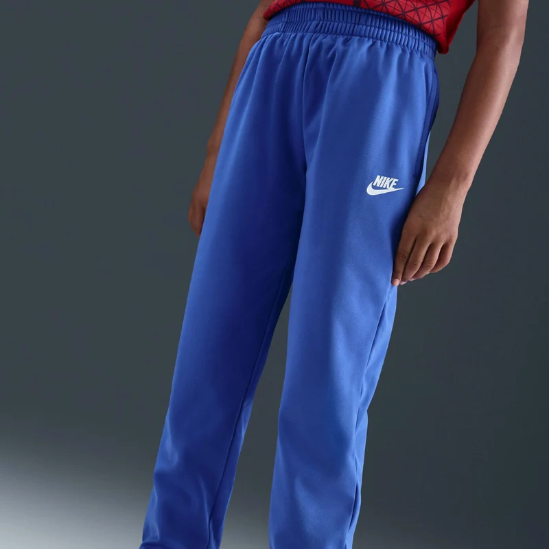 Dri-Fit Full-Zip Trainingsanzug Kinder-Blau,Blaugrau