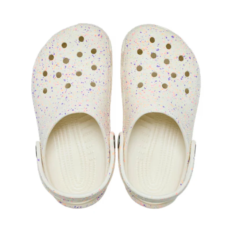Classic Paint Splatter Badelatschen Kinder - beige, mehrfarbig