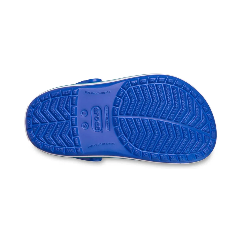 Crocband Clog Badelatschen Kinder - blau, weiß