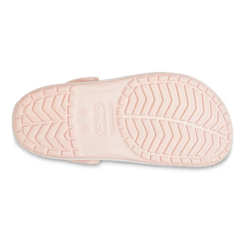 Crocband Clog Badelatschen Unisex - rosa, weiß