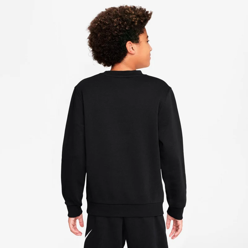 Club Fleece Sweatshirt Kinder - schwarz