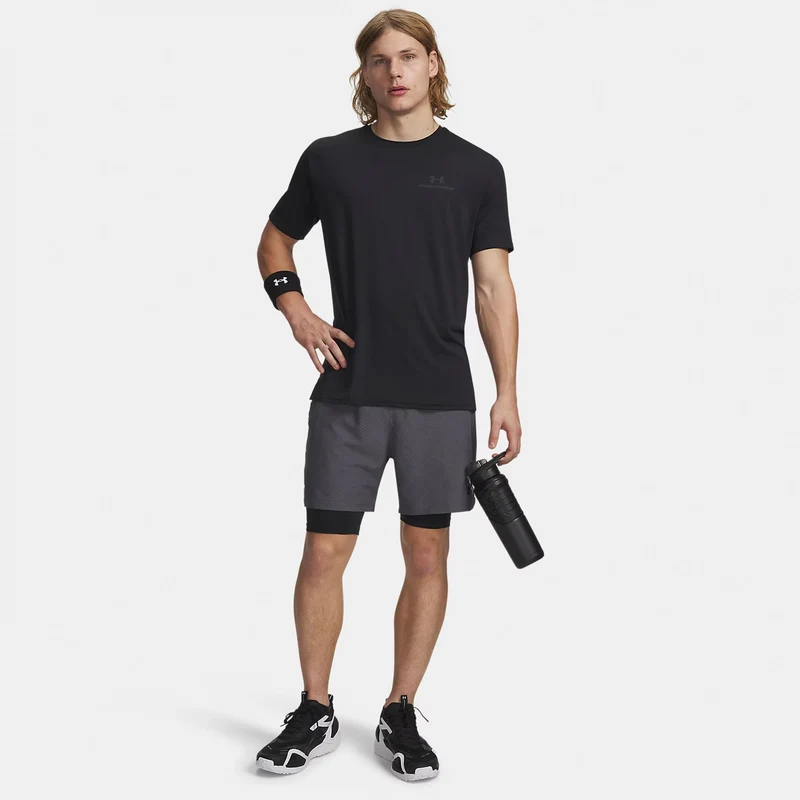 Vanish Woven 2.0 2n1 Shorts Herren - grau, schwarz