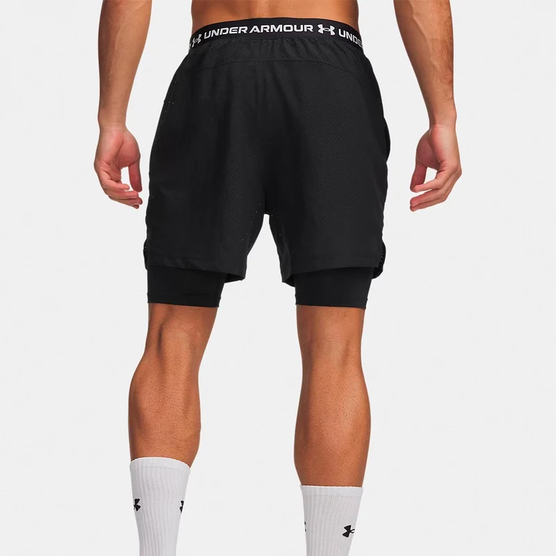 Vanish Woven 2.0 2n1 Shorts Herren - schwarz, weiß